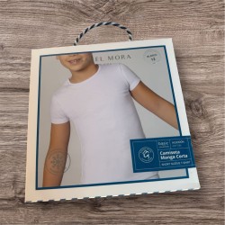CAMISETA INTERIOR MANGA CORTA YSABEL MORA