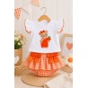 Conjunto osito naranja Vicky
