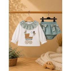 Conjunto cochecito blanco