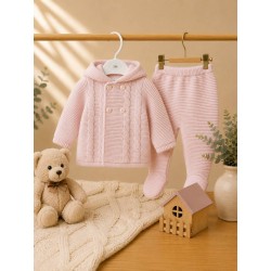 Conjunto punto 2 piezas rosa