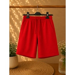 pantalon corto  rojo