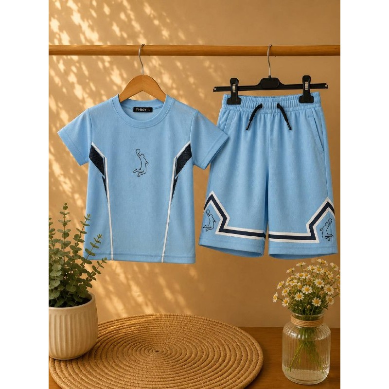 conjunto sport azul celeste