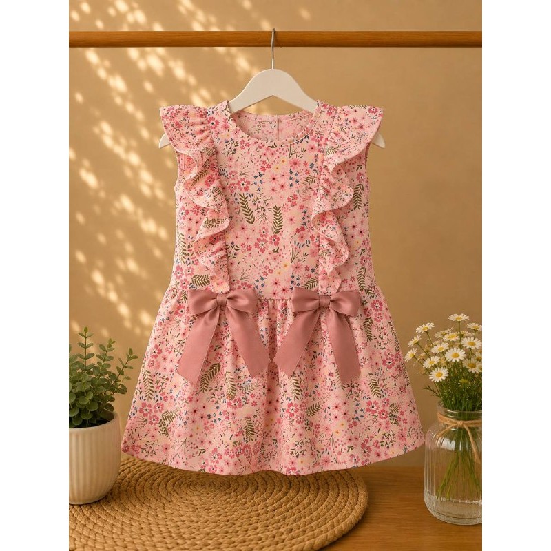 vestido holiday rosa
