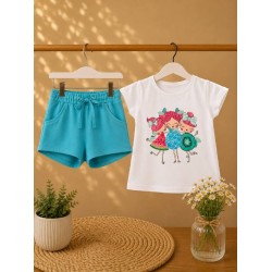 conjunto frutas de verano