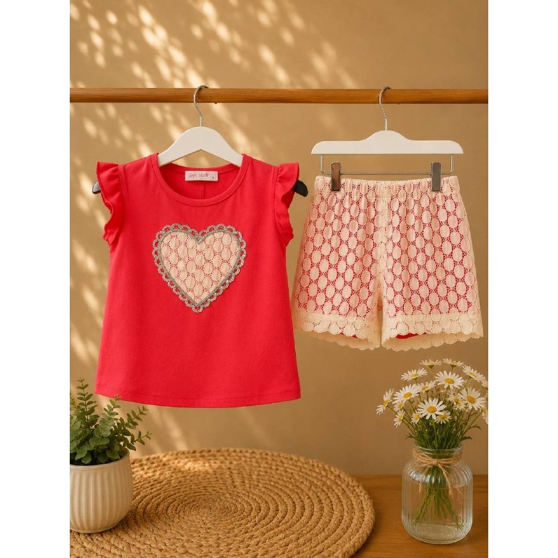 conjunto coral blonda