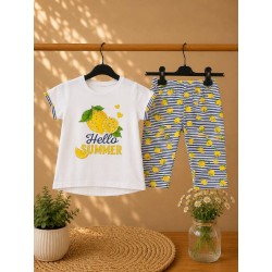 conjunto hello summer blanco
