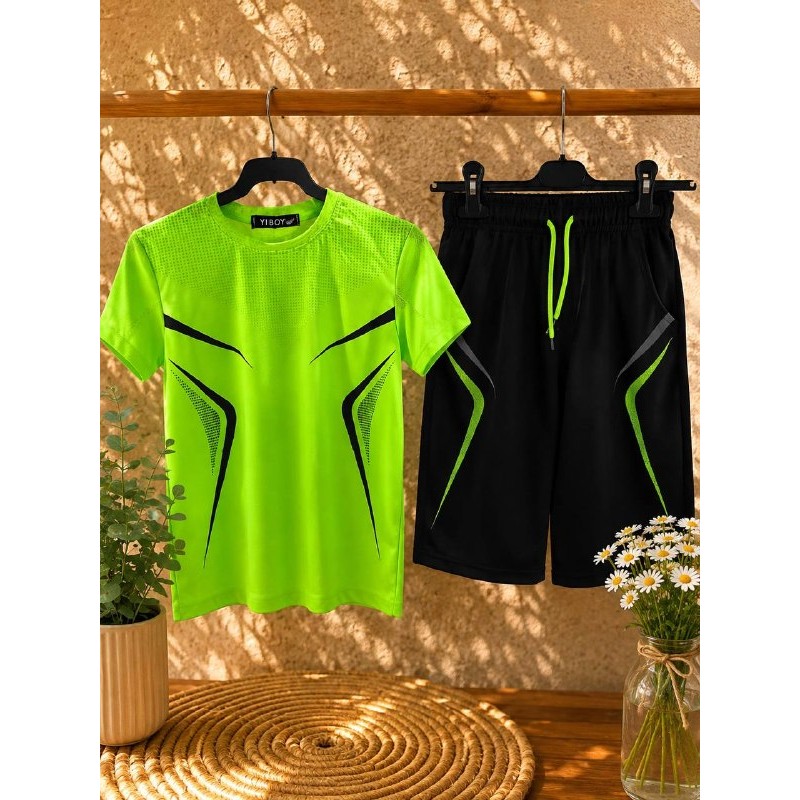 conjunto sport verde