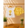 conjunto jirafa en globo