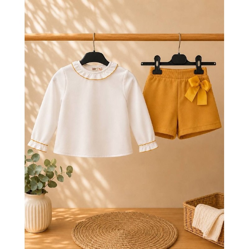 conjunto celestia mostaza