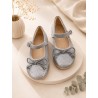 merceditas gris glitter