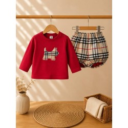 conjunto perrito rojo
