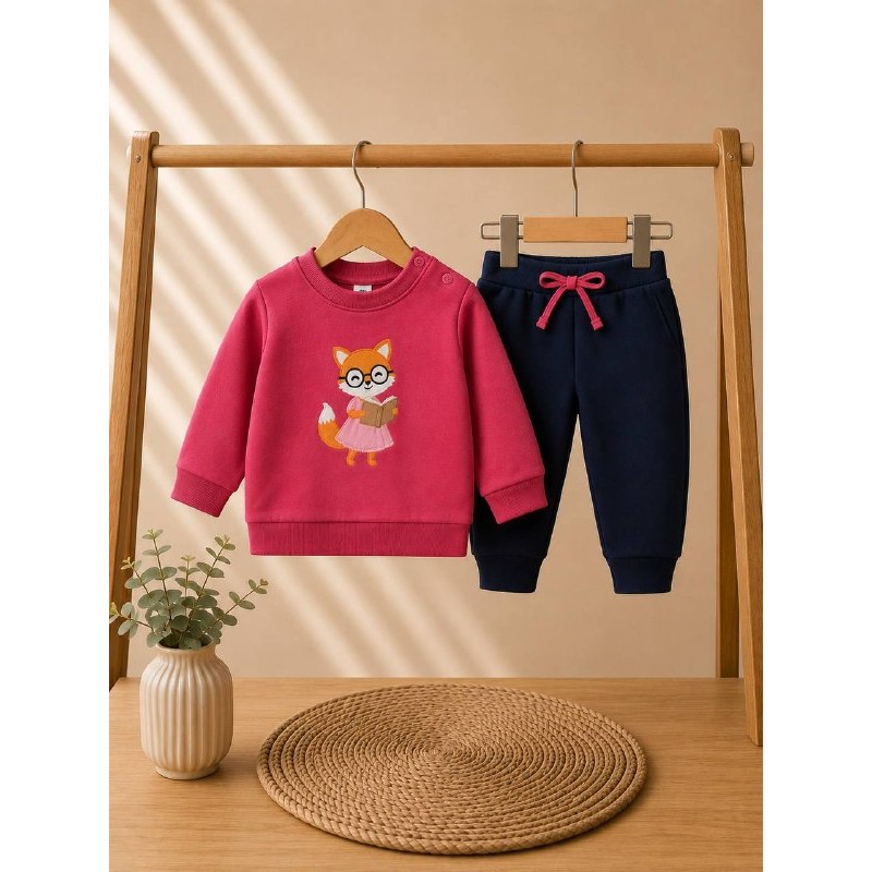 conjunto zorrito libro rosa