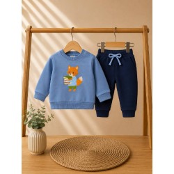conjunto zorrito libro azul
