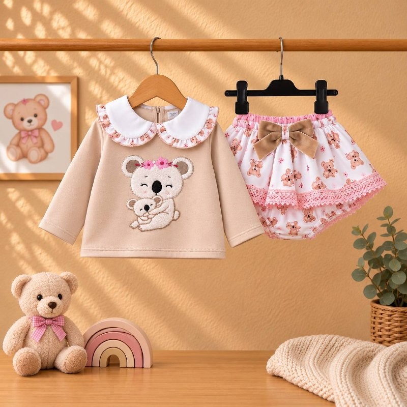 conjunto osita abrazo mama