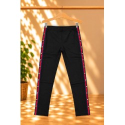 leggins  perlas negro