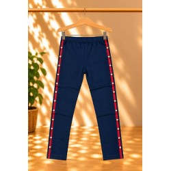 leggins  perlas azul
